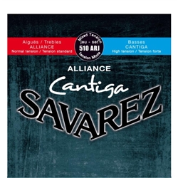 JOGO CORDAS SAVAREZ 510ARJ  CANTIGA - 956707933