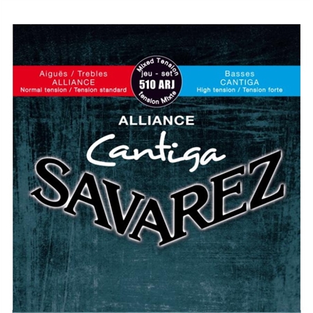 JOGO CORDAS SAVAREZ 510ARJ CANTIGA - SAVAREZ