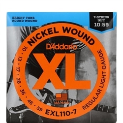 JOGO CORDAS D ADDARIO EXL-110-7 - D´ADDARIO