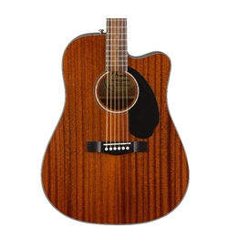GUIT ELECT ACUST FENDER CD-60SCE ALL MAHOGANY WN - FENDER
