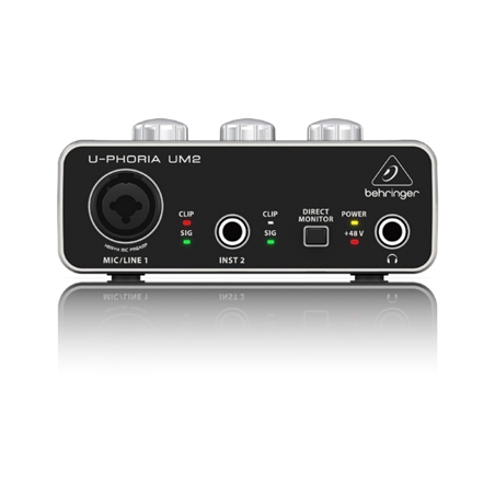 INTERFACE BEHRINGER UPHORIA UM-2 USB - BEHRINGER