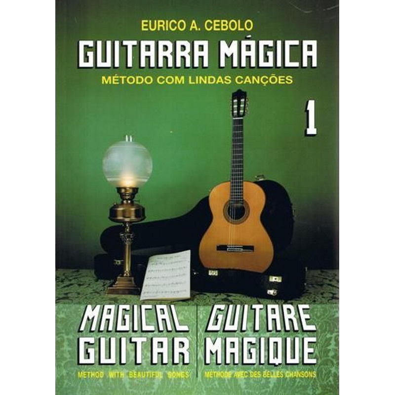LIVRO GUITARRA MAGICA 1 - E. Cebolo