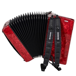 ACORDEÃO HOHNER BRAVO III  80 BX SILENTKEY - HOHNER