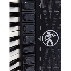 ACORDEÃO HOHNER BRAVO III 120 BX. SILENTKEY - HOHNER