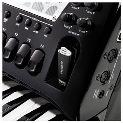 ACORDEÃO ROLAND FR-8X BK - ROLAND