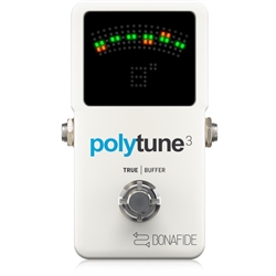 AFINADOR TC ELECTRONIC POLYTUNE 3 - TC ELECTRONIC