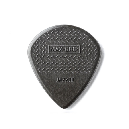 PALH JIM DUNLOP MAX-GRIP JAZZ III CARBON PACK 6 UN - JIM DUNLOP