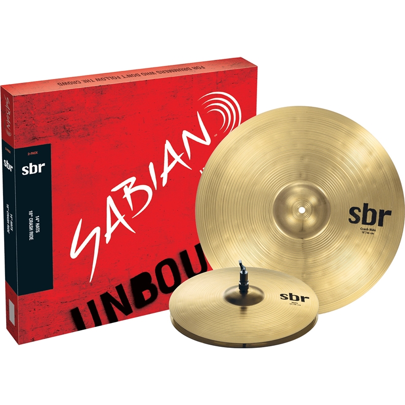 SET PRATOS SABIAN SBR 2-PACK - 156116747 SET PRATOS SABIAN SBR 2-PACK - 156116747