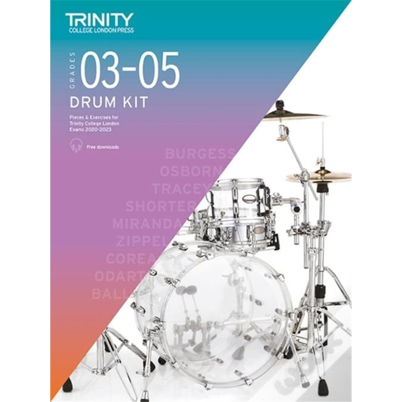 LIVRO DRUM KIT GRADE 3 - 5 - 800000829 LIVRO DRUM KIT GRADE 3 - 5 - 800000829