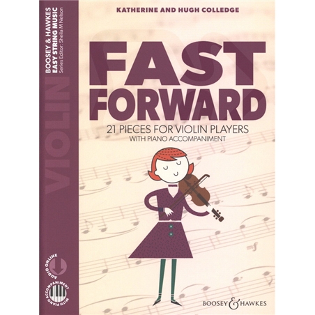 LIVRO VIOLINO COLLEDGE FAST FORWARD CD - 800000719