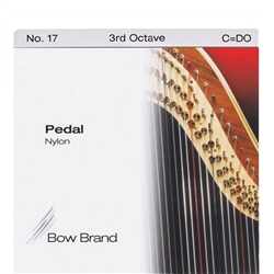 CORDA HARPA 3ªOITAVA Nº17 NYLON PEDAL - BOW BRAND