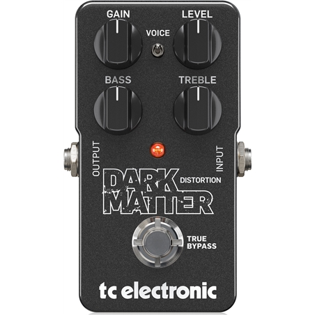 PEDAL TC ELECTRONIC DARK MATTER DISTORTION - TC ELECTRONIC