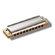 HARMONICA HOHNER MARINE BAND DELUXE F - HOHNER