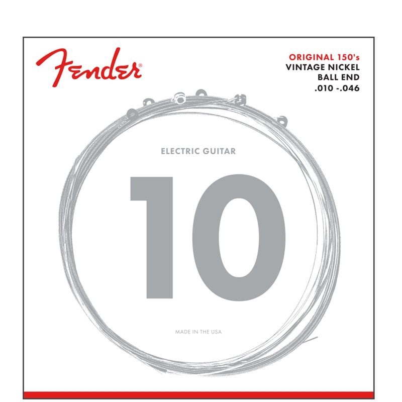 JOGO CORDAS FENDER 150R 010/046 - FENDER