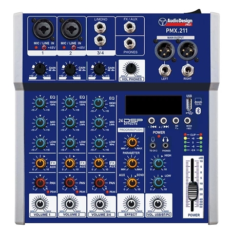 MESA MISTURA AUDIO DESIGN PMX.211 - AUDIO DESIGN