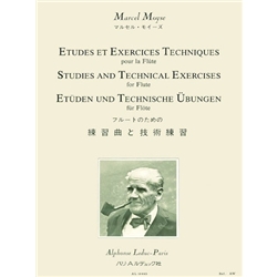 LIVRO FLAUTA ETUDES ET EXERCICES TECHNIQUES-MOYSE - 800000815