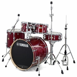 BATERIA YAMAHA STAGE CUSTOM BIRCH SBP-2F5 RBL + HW-780 - 175118024