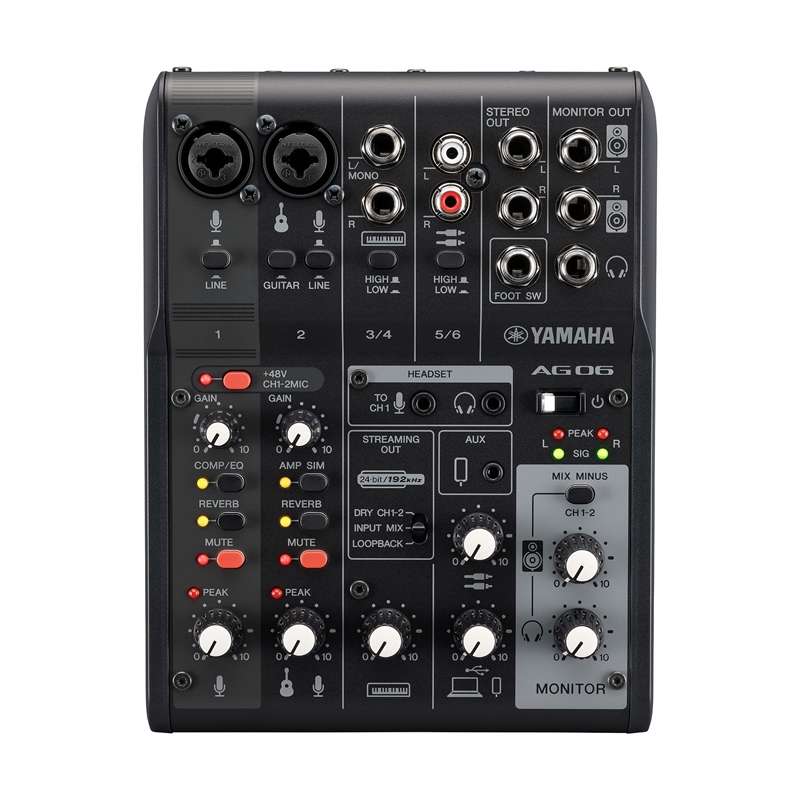 MESA MISTURA YAMAHA AG-06 MKII - YAMAHA