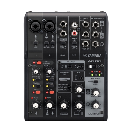 MESA MISTURA YAMAHA AG-06 MKII - YAMAHA