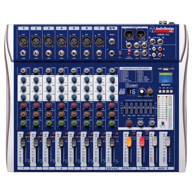 MESA MISTURA AUDIO DESIGN PAMX2.711 - AUDIO DESIGN