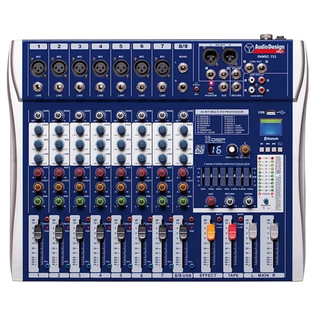 MESA MISTURA AUDIO DESIGN PAMX2.711 - AUDIO DESIGN