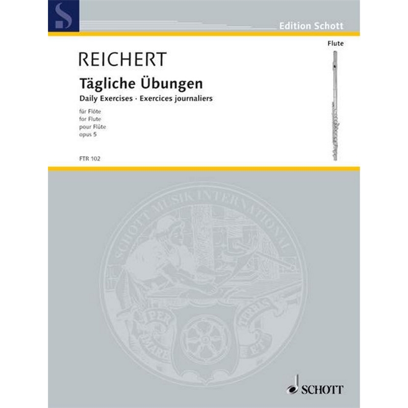 LIVRO REICHERT TAGLICHE UBUNGEN OP.5 - DIVERSOS