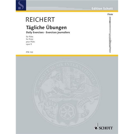 LIVRO REICHERT TAGLICHE UBUNGEN OP.5 - DIVERSOS