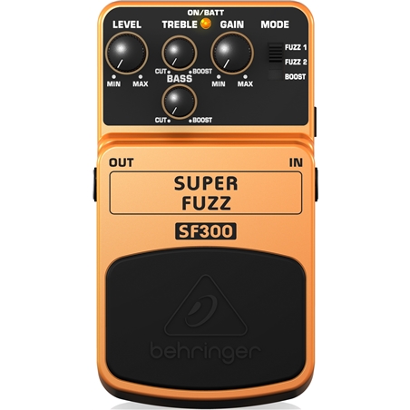 PEDAL BEHRINGER SF-300 SUPER FUZZ - BEHRINGER