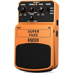 PEDAL BEHRINGER SF-300 SUPER FUZZ - BEHRINGER