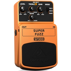 PEDAL BEHRINGER SF-300 SUPER FUZZ - BEHRINGER