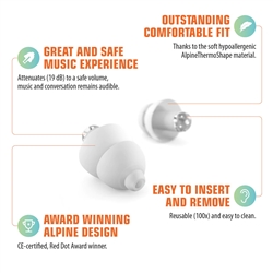 TAMPOES ALPINE PARTY PLUG - ALPINE