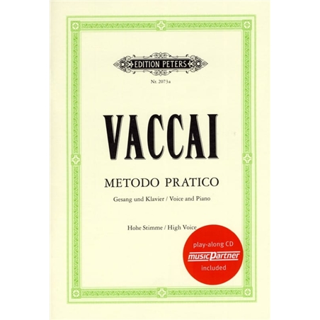 LIVRO CANTO VACCAJ VOZ E PIANO - DIVERSOS