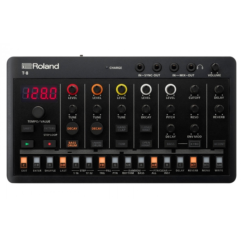 CAIXA RITMOS ROLAND AIRA COMPACT BEAT MACHINE T-8 - ROLAND