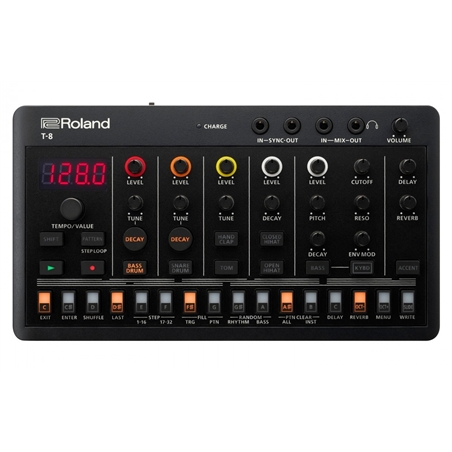 CAIXA RITMOS ROLAND AIRA COMPACT BEAT MACHINE T-8 - ROLAND