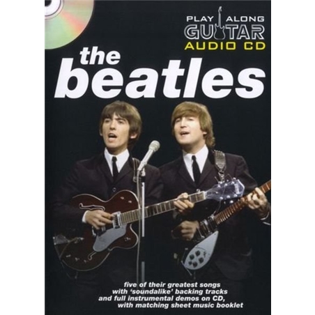 LIVRO BEATLES - PLAY ALONG GUITAR AUDIO CD - DIVERSOS