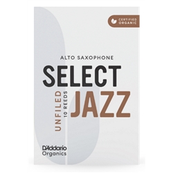 PALH D ADDARIO SELECT JAZZ ORGANIC SAX ALTO 3H UNFILED CX 10 - D´ADDARIO