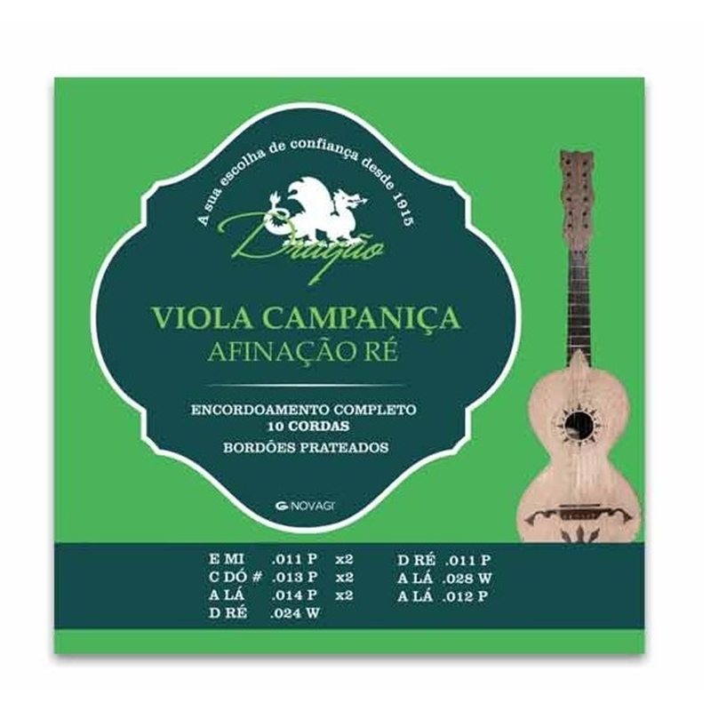 JOGO CORDAS VIOLA CAMPANIÇA - AFINAÇÃO RÉ - 900007794 JOGO CORDAS VIOLA CAMPANIÇA - AFINAÇÃO RÉ - 900007794
