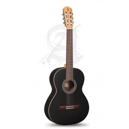GUIT CLASSICA ALHAMBRA 1C BLACK SATIN - ALHAMBRA