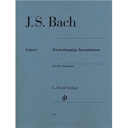 LIVRO BACH INVENÇÕES 2 VOZES URTEXT - 800200116