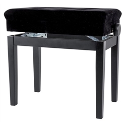 BANCO PIANO GEWA PRETO POLIDO - 929610952