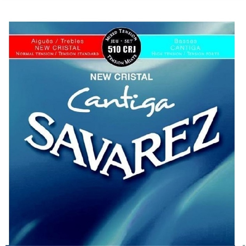 JOGO CORDAS SAVAREZ 510CRJ NEW CRISTAL CANTIGA - SAVAREZ