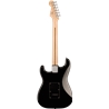 GUIT ELECT FENDER SQ SONIC STRAT HSS MN BLK - FENDER
