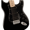 GUIT ELECT FENDER SQ SONIC STRAT HSS MN BLK - FENDER