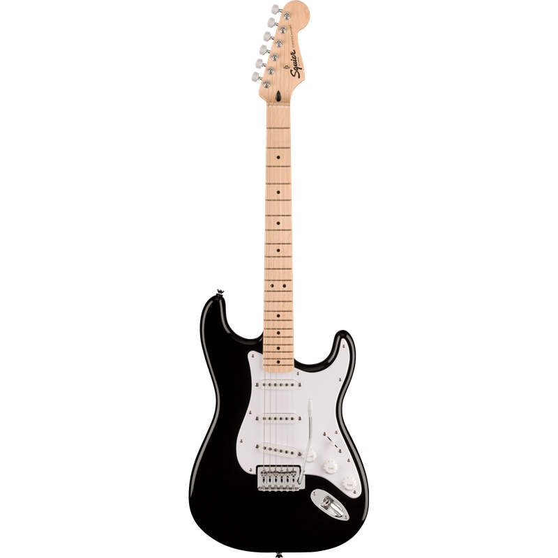 GUIT ELECT FENDER SQ SONIC STRAT MN BLK - FENDER