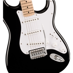 GUIT ELECT FENDER SQ SONIC STRAT MN BLK - FENDER