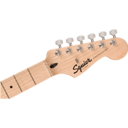 GUIT ELECT FENDER SQ SONIC STRAT MN BLK - FENDER