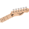 GUIT ELECT FENDER SQ SONIC TELE MN WPG BLK - FENDER