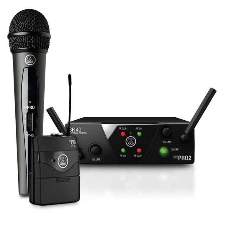 SISTEMA AKG WMS-40 MINI DUAL VOCAL/INSTRUMENTAL SET - AKG