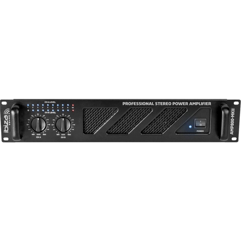 AMPLIFICADOR IBIZA AMP800 MKII 2X600W - IBIZA