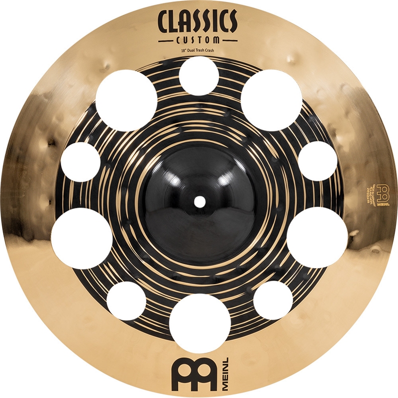 PRATO MEINL CLASSICS CUSTOM DUAL 18 TRASH CRASH - MEINL